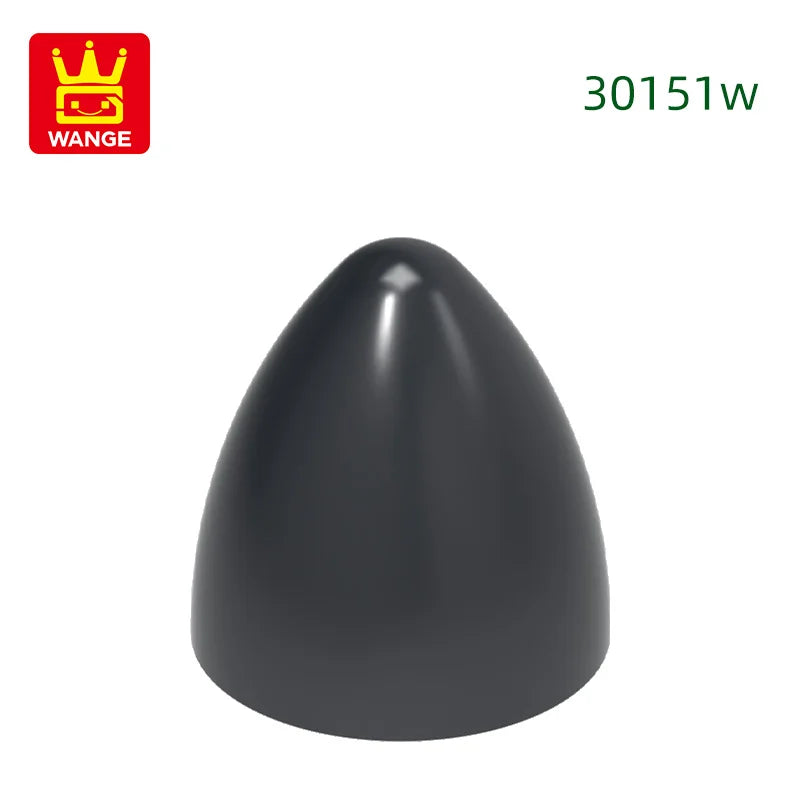 Wange 50G/312Pcs 30151W Large Missile Building head Blocks Moc Accessories Compatible with Brick Toys Children Gift Box