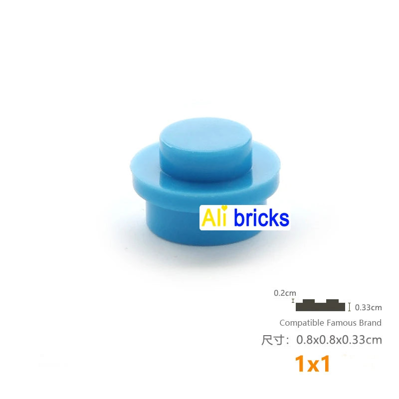 120pcs/lot DIY Blocks Building Bricks Lamp Bead Educational Assemblage Construction Toys for Children Size Compatible With 4073