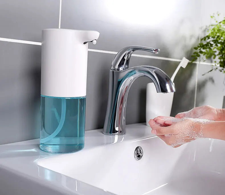 Touchless Automatic Soap Dispenser Foam USB Charging Smart Infrared Sensor Liquid Soap Dispenser Hand Sanitizer Kitchen Bathroom