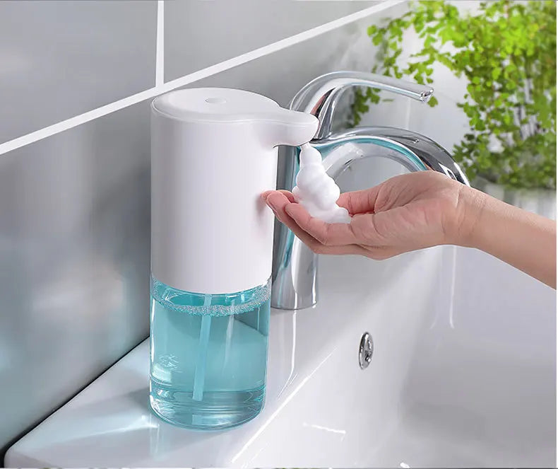 Touchless Automatic Soap Dispenser Foam USB Charging Smart Infrared Sensor Liquid Soap Dispenser Hand Sanitizer Kitchen Bathroom