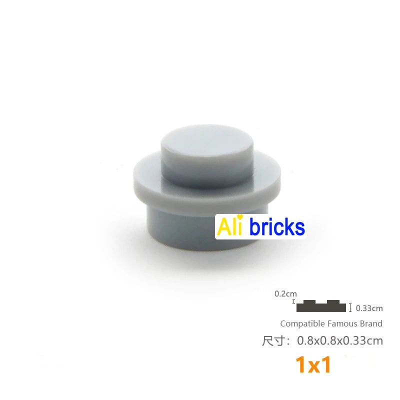 120pcs/lot DIY Blocks Building Bricks Lamp Bead Educational Assemblage Construction Toys for Children Size Compatible With 4073