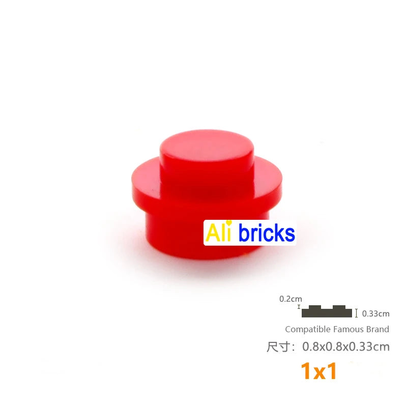 120pcs/lot DIY Blocks Building Bricks Lamp Bead Educational Assemblage Construction Toys for Children Size Compatible With 4073