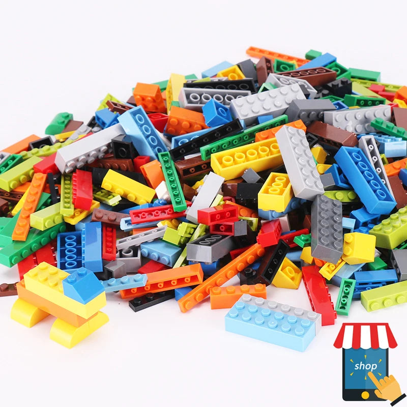 120pcs 1x1 Dots Thin Bricks Round Blocks MOC Educational Toys Building Assemblage Kids Learning Gift Size Compatible Brand 4073