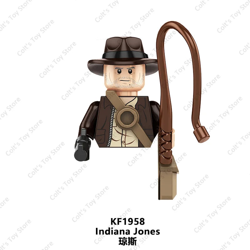 2024 John Wick Mini Action Figures Classic Thriller Movie John Wick Building Blocks Winston Judges Dolls Model Kid Birthday Gift