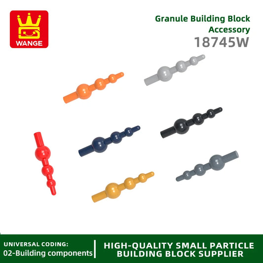 Wange 209Pcs/lot 18745W Ball Thimble Building Block Moc Color Accessories Compatible with Brick DIY Children Toys Assembly Parts