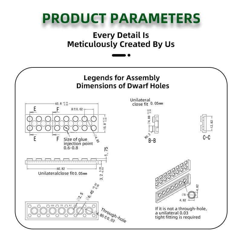 WANGE 15712W 50g/390PCS Round 1x1 with Fork Building Blocks Moc Compatible With Assembles Bricks Children Toys Gift Box