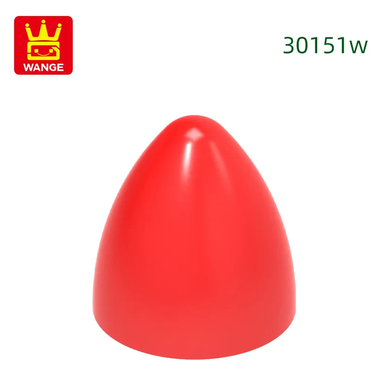 Wange 50G/312Pcs 30151W Large Missile Building head Blocks Moc Accessories Compatible with Brick Toys Children Gift Box