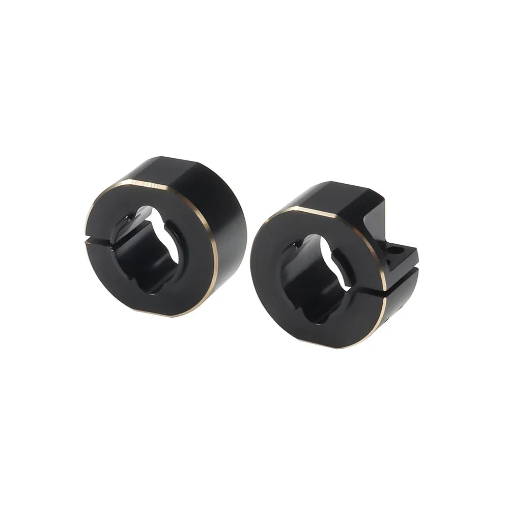 TRX4M Brass Weight Caster Blocks Servo Link Steering Knuckle Diff Cover for 1/18 RC Crawler TRX-4M Defender Bronco Upgrade Parts