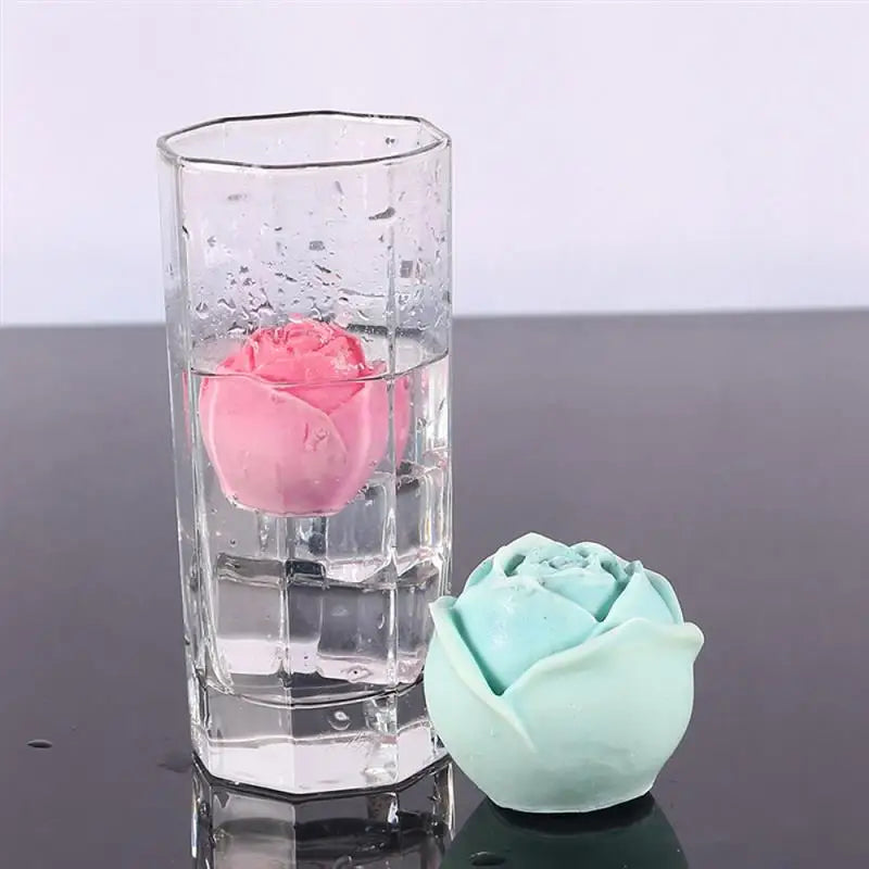Rose Flower Silicone Candle Molds DIY Handmade Aromath Soaps Scented Candle Mould Home Decor Handicrafts Gifts for Lover