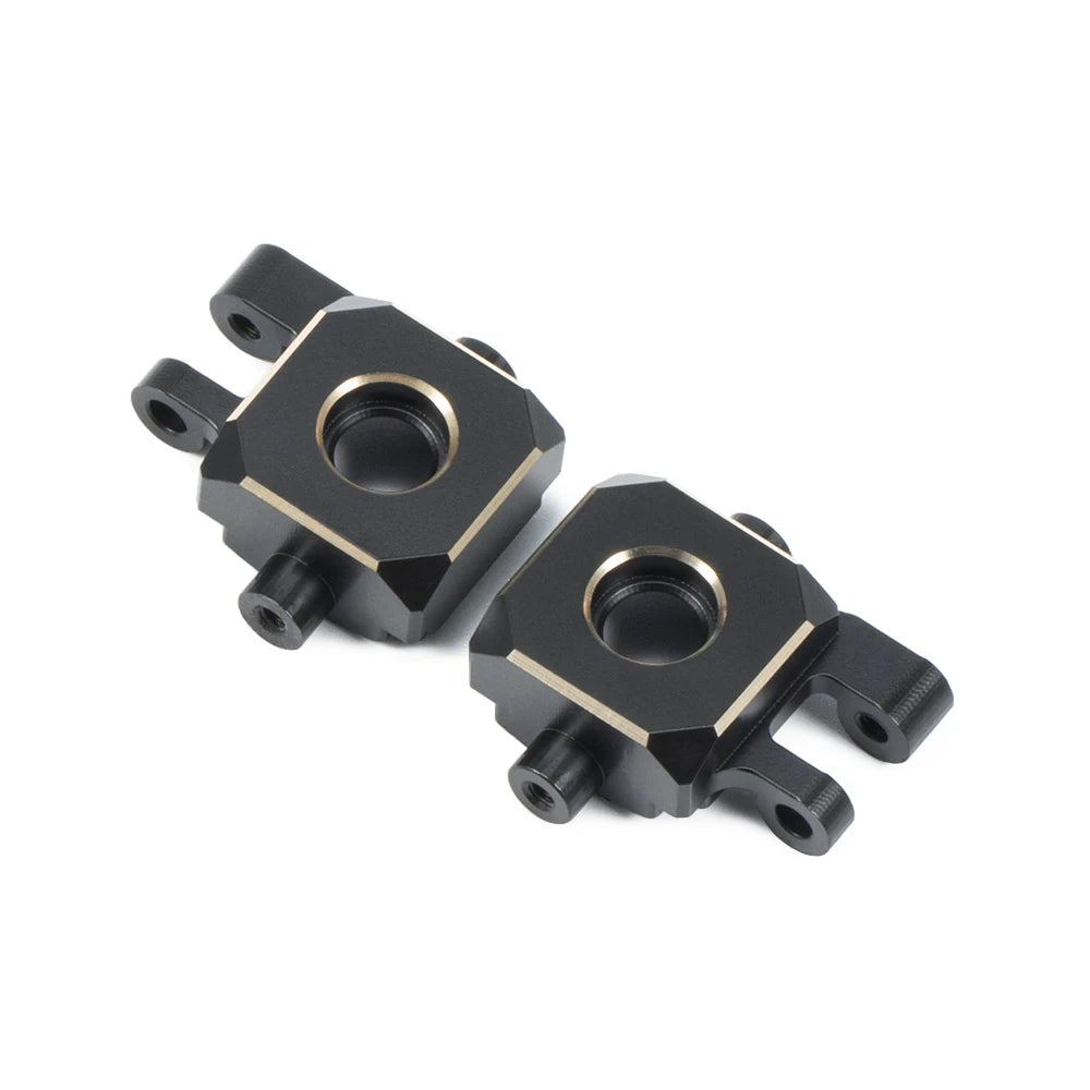 TRX4M Brass Weight Caster Blocks Servo Link Steering Knuckle Diff Cover for 1/18 RC Crawler TRX-4M Defender Bronco Upgrade Parts