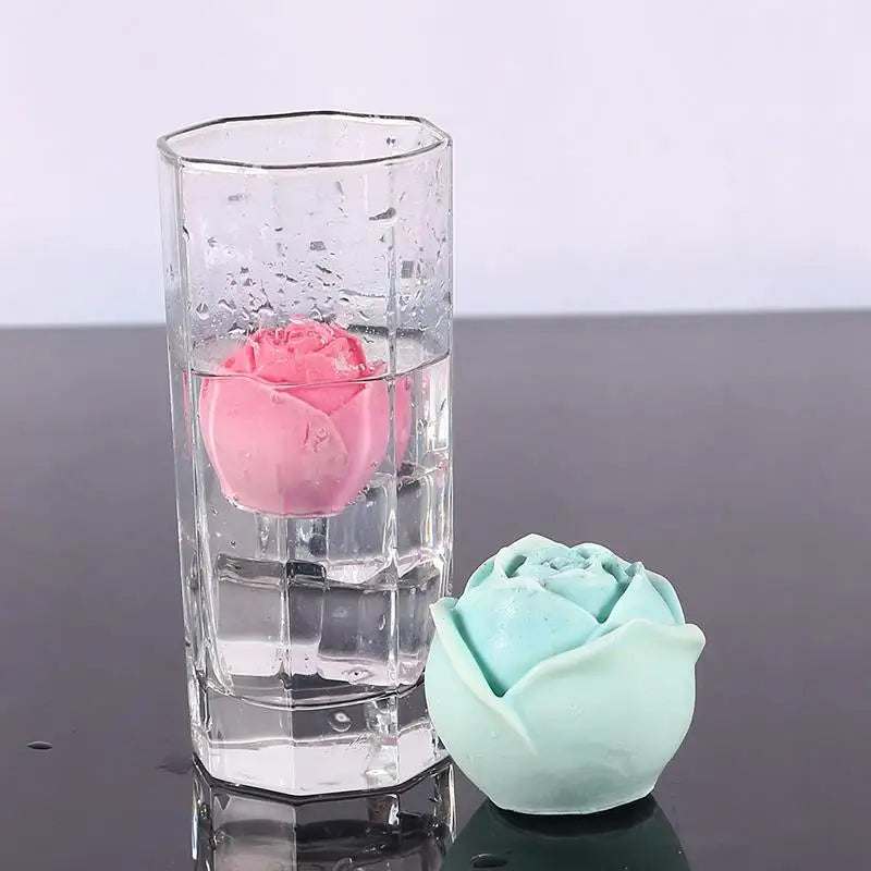 Rose Flower Silicone Candle Molds DIY Handmade Aromath Soaps Scented Candle Mould Home Decor Handicrafts Gifts for Lover