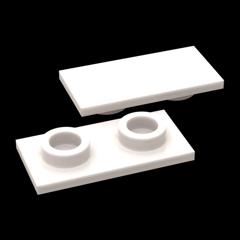 MOC 10PCS Special 3069W Board 1x2 Building Blocks Kit Flat Thin Plate Chassis Fixing Bricks Particle DIY Toy Children Kid Gifts