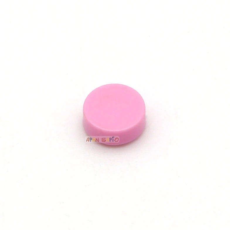 Round Building Blocks 1x1, 33color, educational and creative toys for children, size compatible with 98138, 300pcs