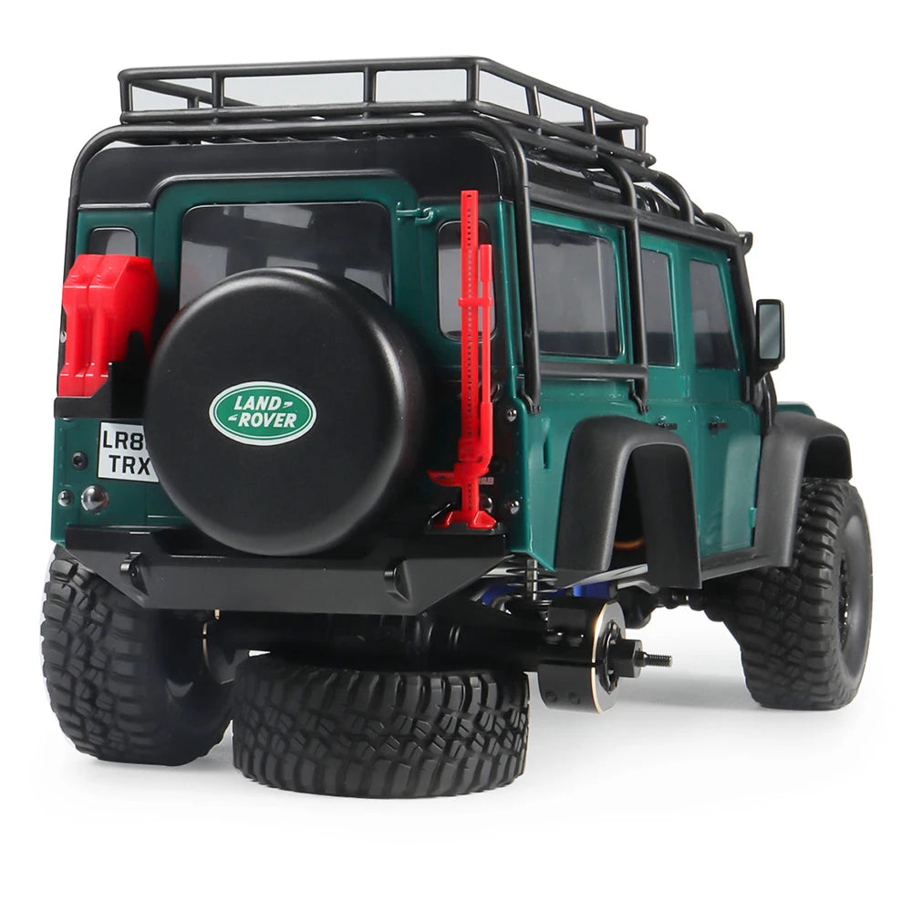 TRX4M Brass Weight Caster Blocks Servo Link Steering Knuckle Diff Cover for 1/18 RC Crawler TRX-4M Defender Bronco Upgrade Parts